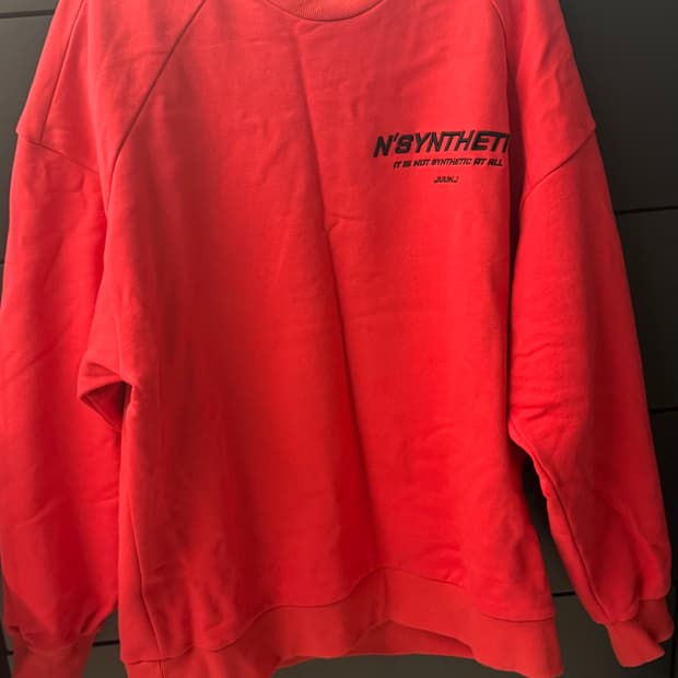 준지 오버핏맨투맨