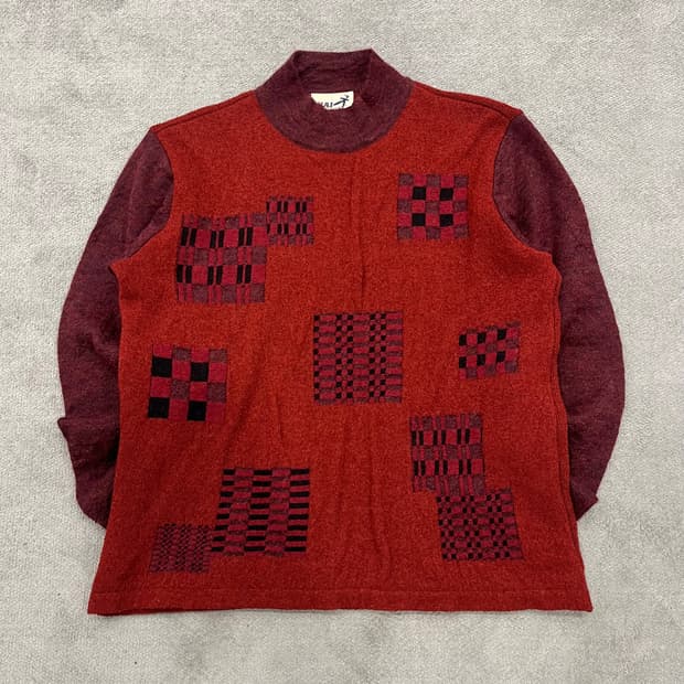 M 이세이미야케 HAI 울 니트