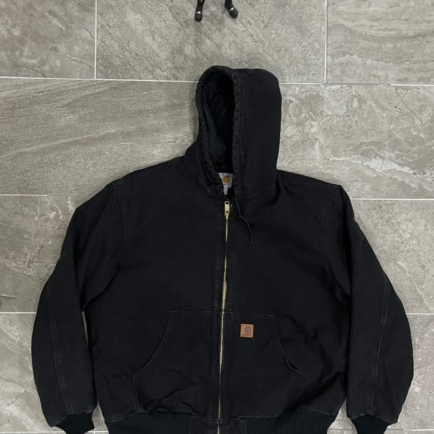 (XL) 칼하트 덕 액티브 후드자켓 J130 BLK 블랙