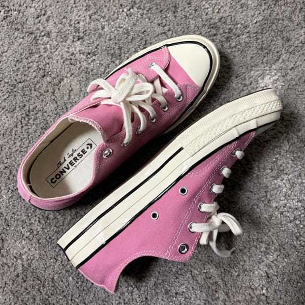 컨버스 척테일러 70 핑크 로우 265