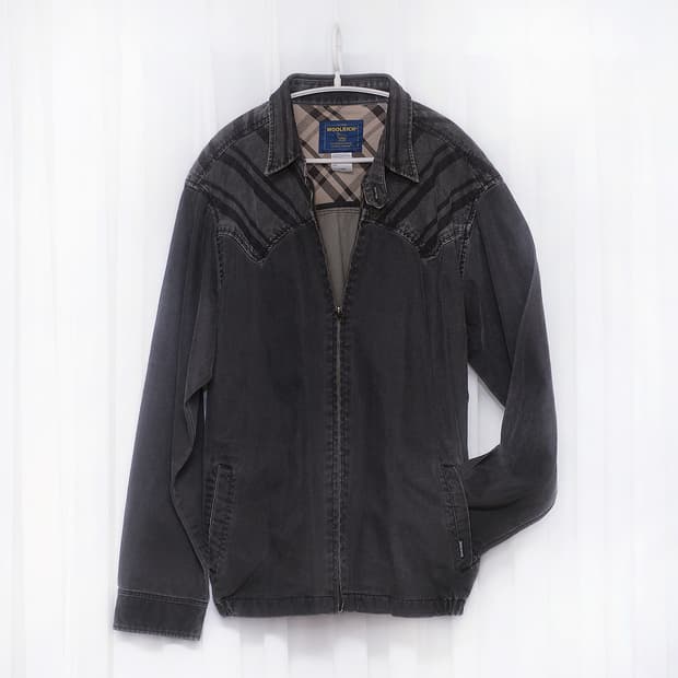 울리치 피그먼트워싱 웨스턴 트윌코튼 워크 자켓 (100-105)