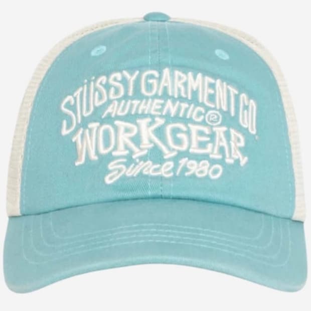 (거의 새상품)스투시 로우 프로파일 워크기어 스트랩백 캡