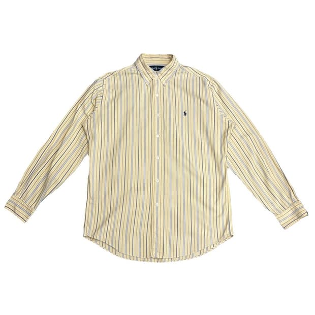 POLO 커스텀핏 옥스퍼드 스트라이프 셔츠 42-84