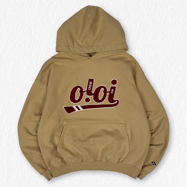 OIOI 로고 후드티