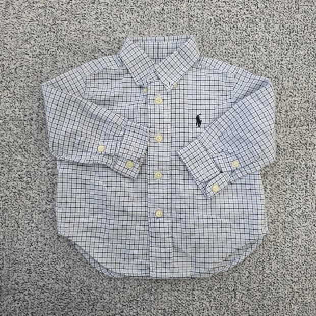[9M] 폴로 랄프로렌 키즈 랄프로렌 체크셔츠 남방 0119J