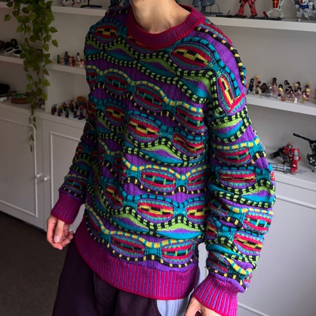 L’Studio-291 by Sho 3D 케이블 니트