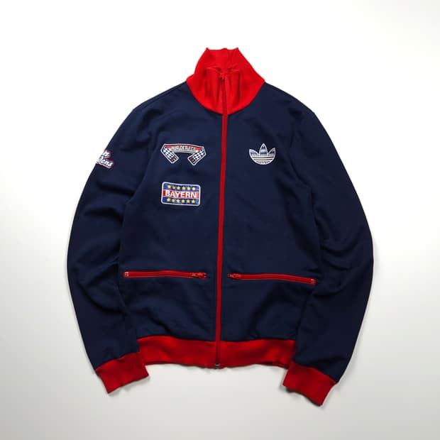 아디다스 바이에른 뮌헨 빅로고 올드스쿨 트랙탑 져지 (85)