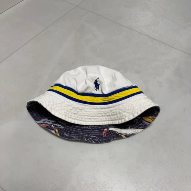 폴로 리버서블 버킷햇