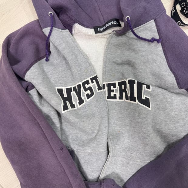 히스테릭글래머 후드집업