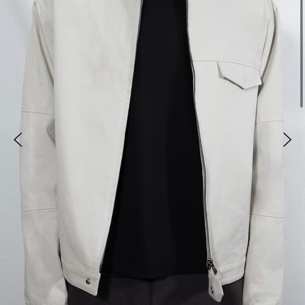 [2] LES Rib mechanic jacket Dusty white