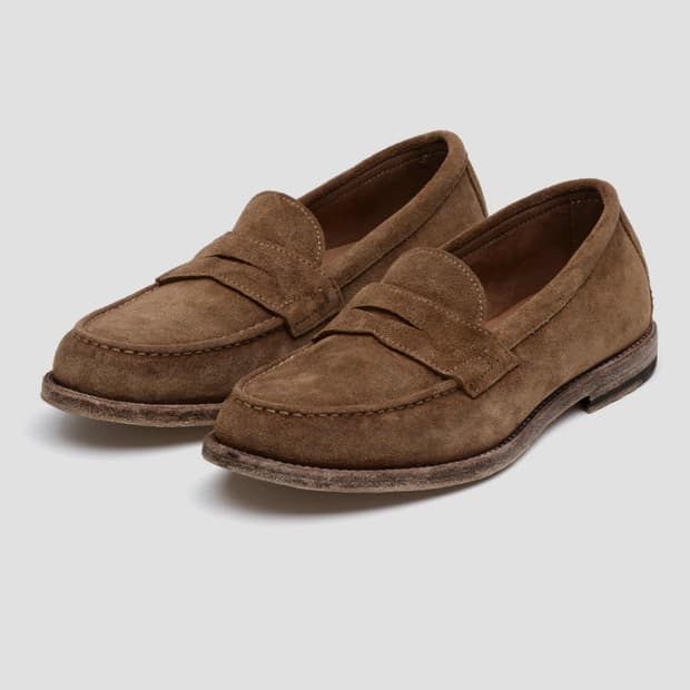 grds loafer 01 suede brown(men)