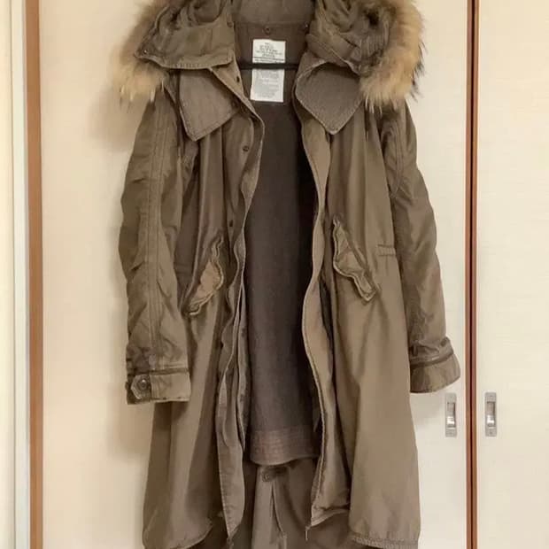 Goa 모즈 코트 레귤러 2-LA 탁한 브라운