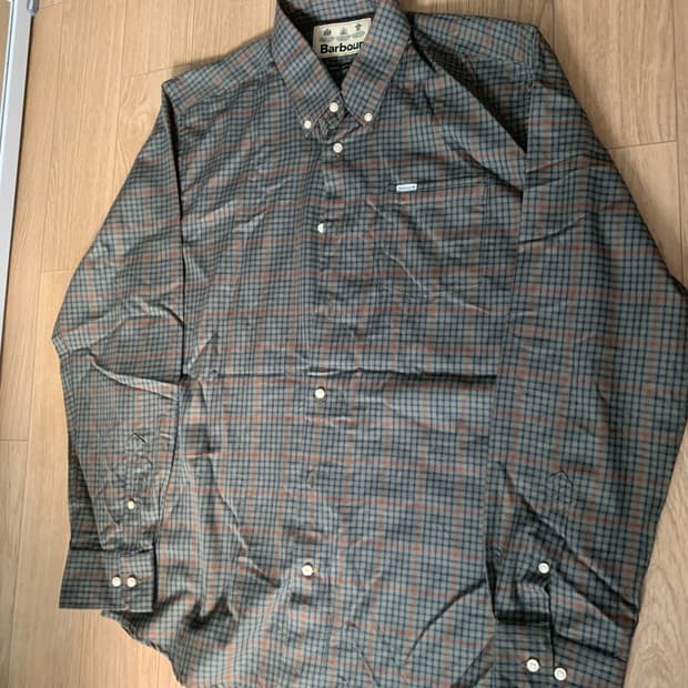 100)Barbour 바버 체크셔츠