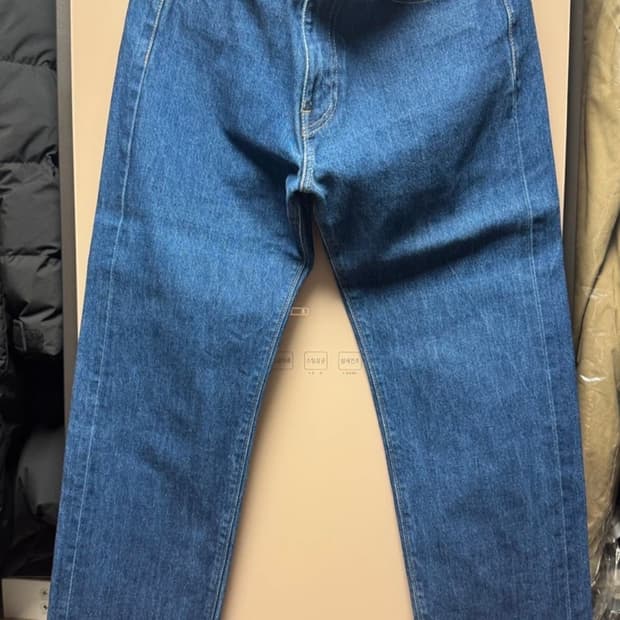 리바이스505 프리미엄 셀비지 청바지