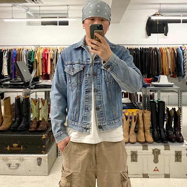 70s LEVI'S USA denim jacket 리바이스 70년대 데님