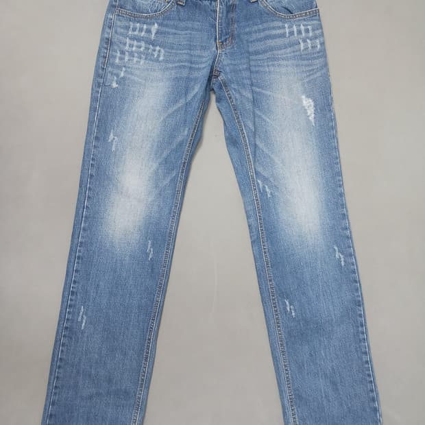 [32] 돌체앤가바나 스크래치 스트레이트진 청바지