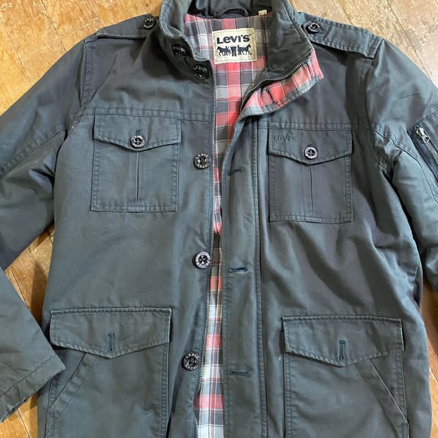 Levi's 다크 그레이 워크자켓 L