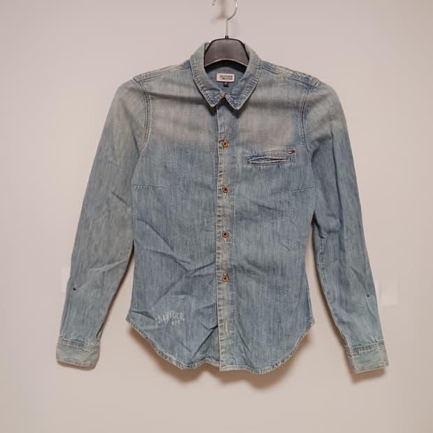 타미힐피거 데님셔츠