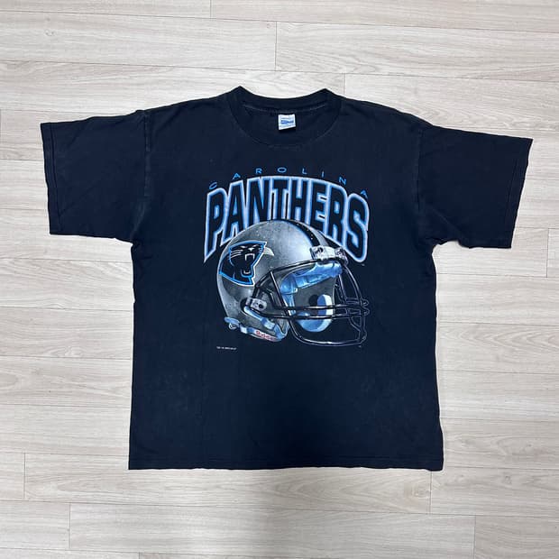 [빈티지] NFL 캐롤라이나 팬서스 티셔츠 L