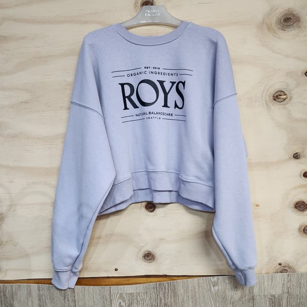 180) 여성 크롭 맨투맨