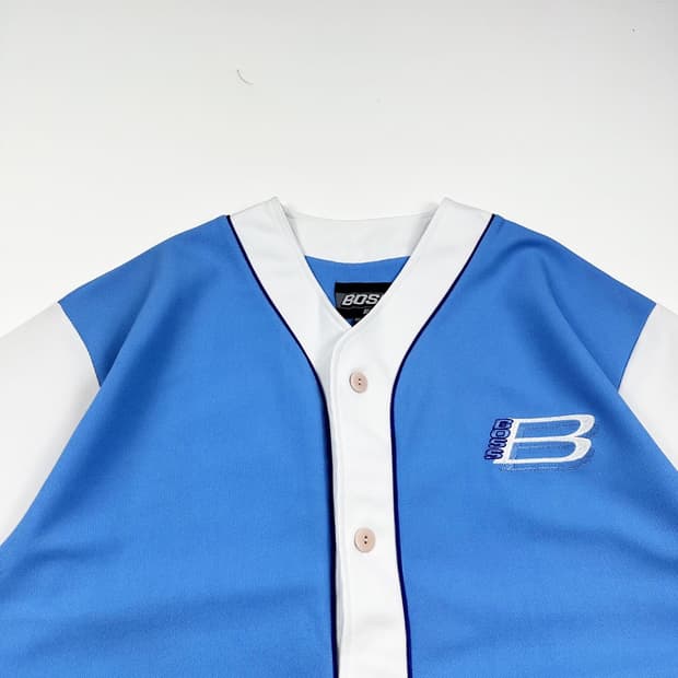 VTG 빈티지 보스 자수 로고 야구 유니폼 져지 (실측 XXL)