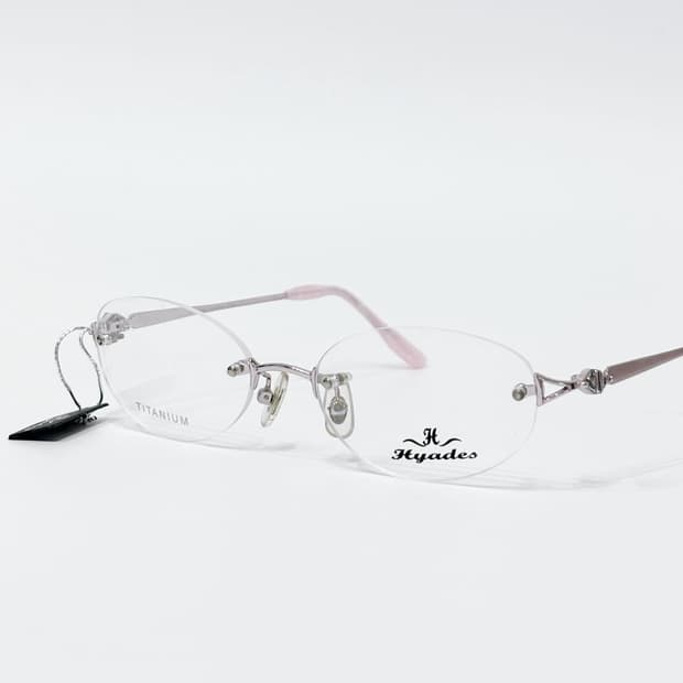 HYADES 핑크 무테 데드스탁 빈티지안경
