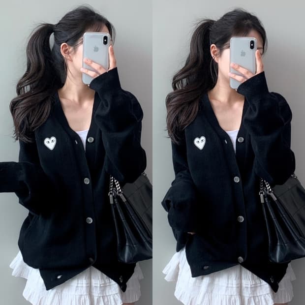 꼼데가르송 가디건