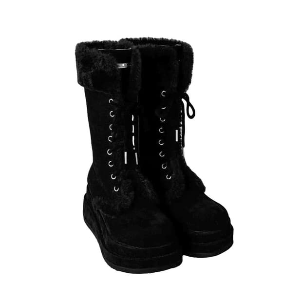 루루서울 LOULOU SEOUL Winter Angel Fur Boots