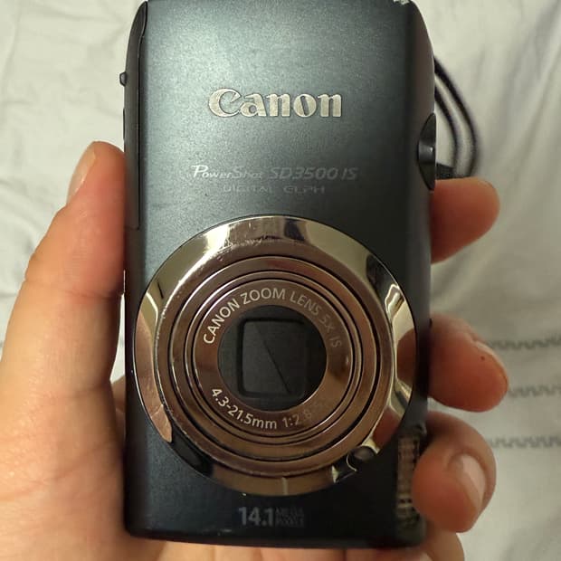 캐논 익서스 210 빈티지 디카 디지털 카메라