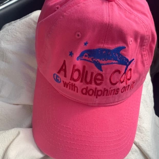 테켓 dolphins cap pink