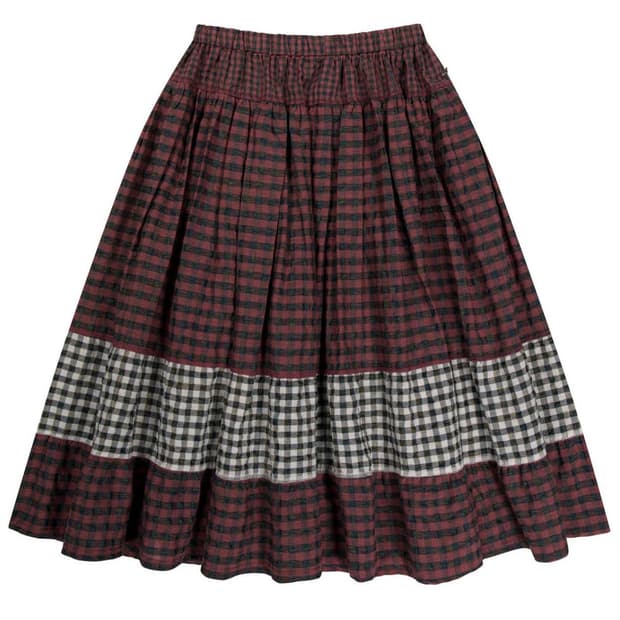 코이세이오 모리 체크 스커트