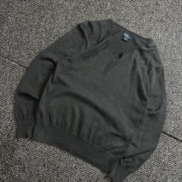 폴로 랄프포렌 엘보우 패치 니트 스웨터 2296