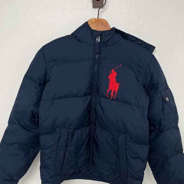 폴로 빅 포니 패딩 네이비