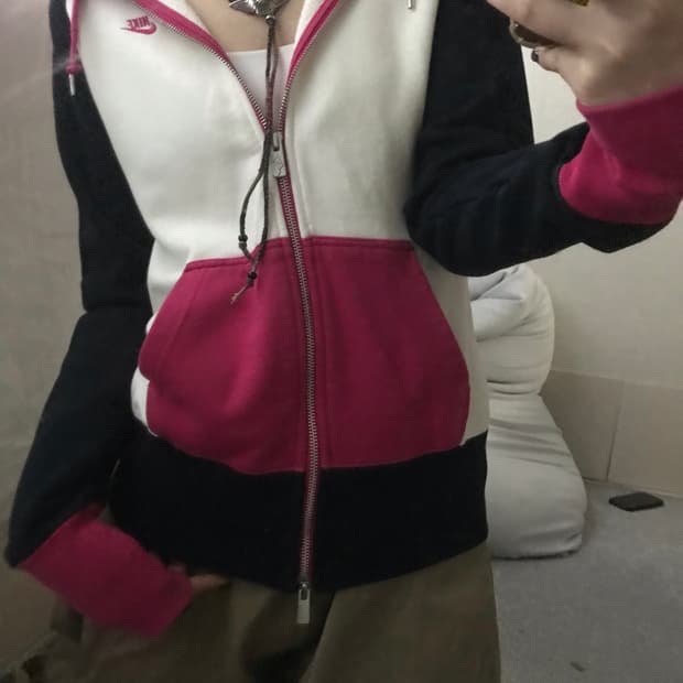 나이키 나그랑 슬림핏 후드집업