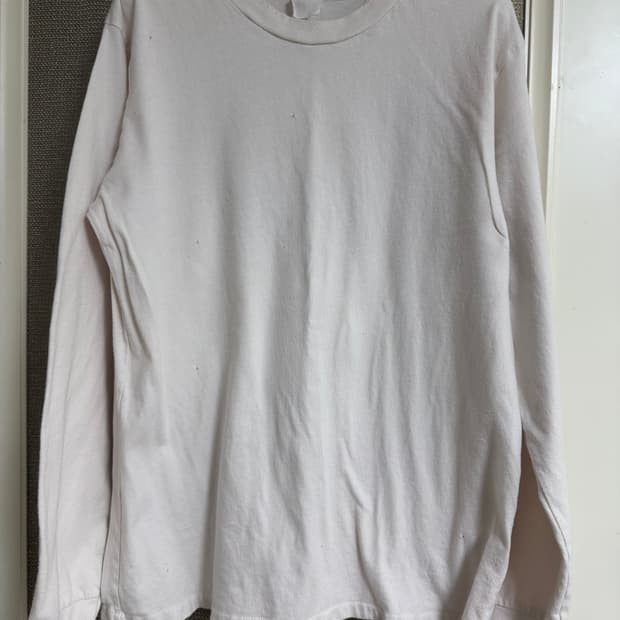 메이드원 아이보리 롱슬리브 s