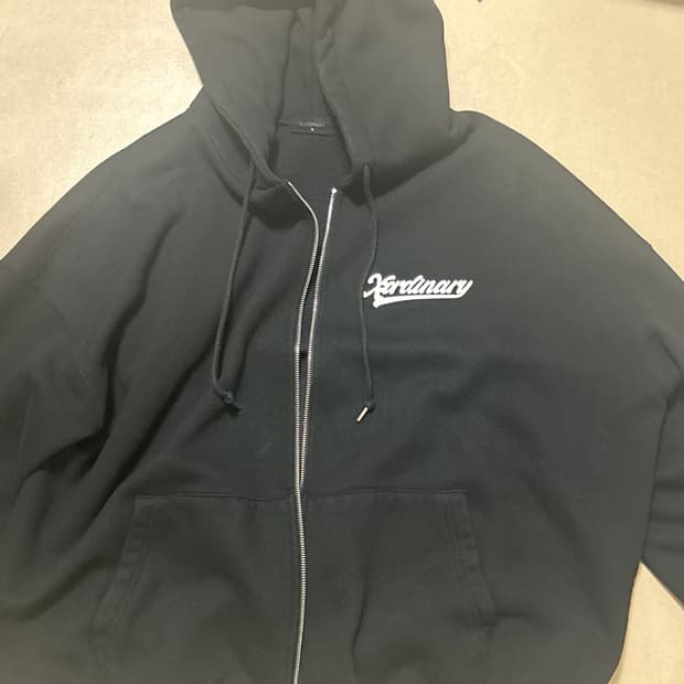 엑스오디너리 로즈 후드집업