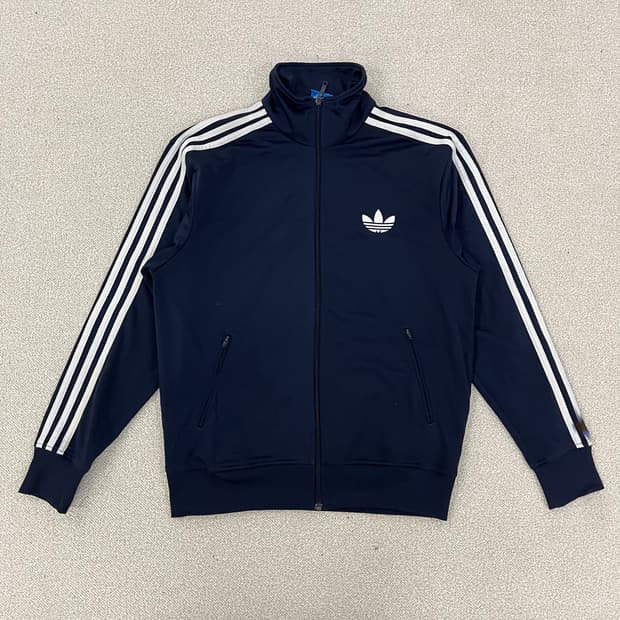 [105] 아디다스 네이비 파이어버드 집업 져지 자켓 0116M1