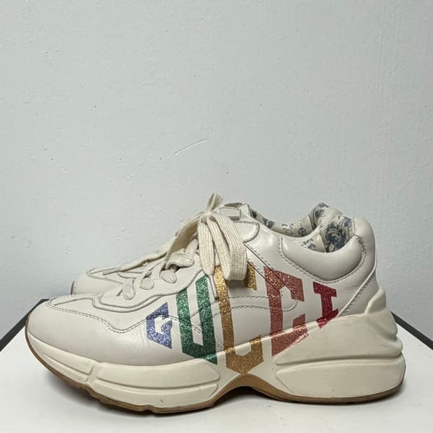 [정품] 구찌 라이톤 레인보우 스니커즈 225-230