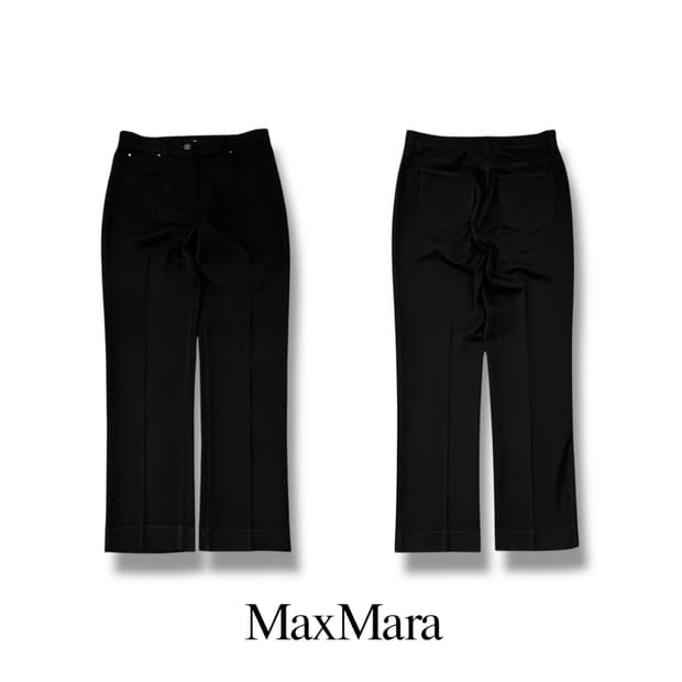  막스마라 다크 슬랙스 y14277