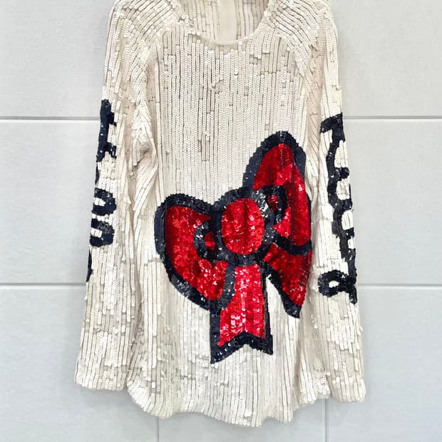 ASOS아소스 x 산리오 헬로키티 풀 시퀸 탑