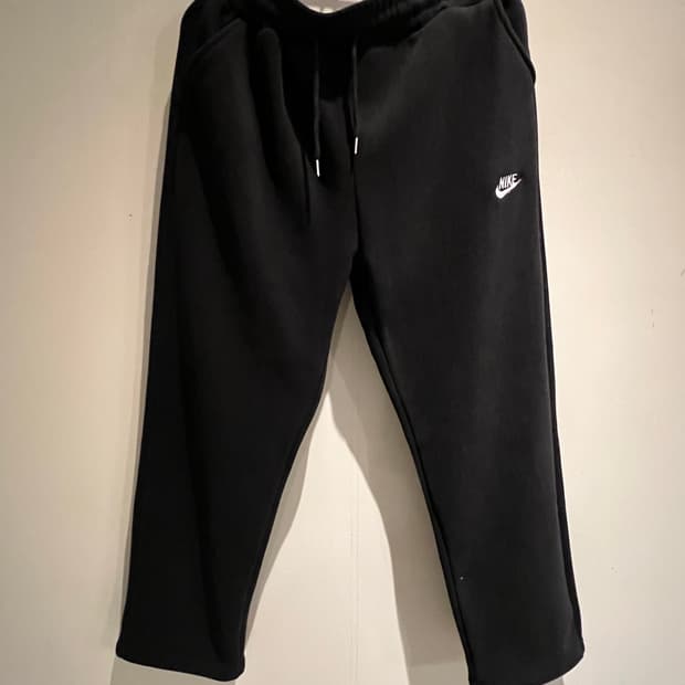 나이키 기모 와이드 팬츠