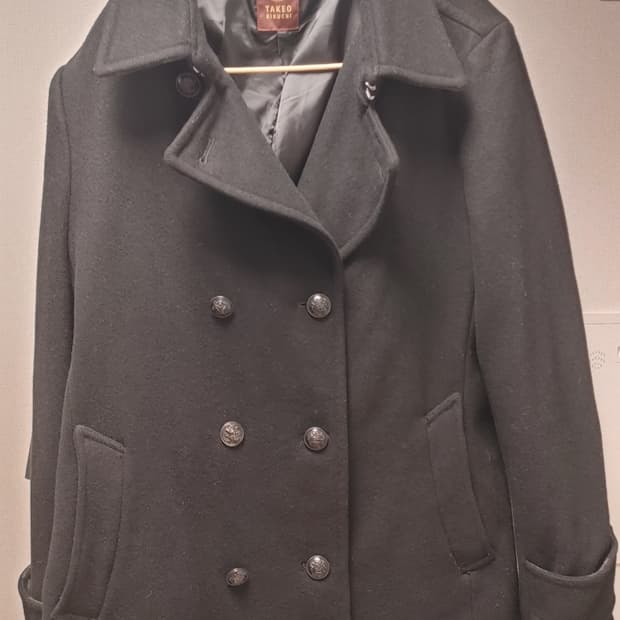 타케오 키쿠치 피코트 4사이즈