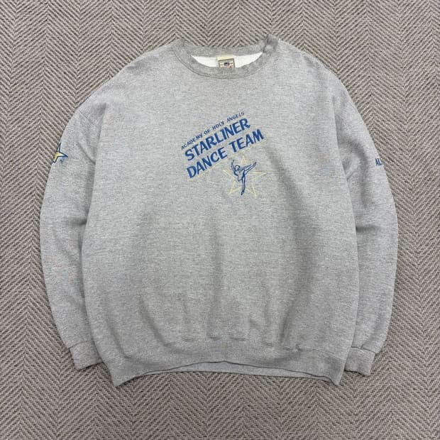 lee 80s 자수 그래픽 스웻셔츠 v3333