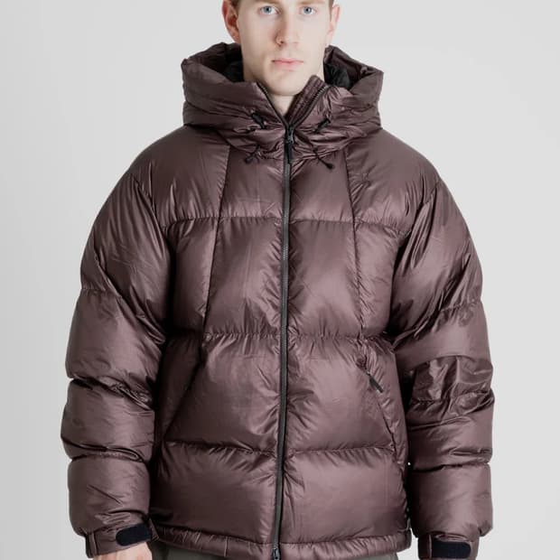 골드윈 퍼텍스 퀀텀 패딩 다운 로고 버전 L 딥 브라운