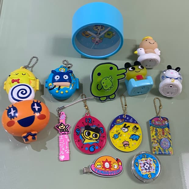 다마고치 굿즈 일괄