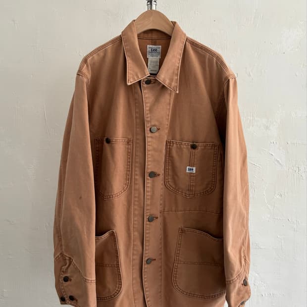 Lee 리 브라운 캔버스 워크 자켓
