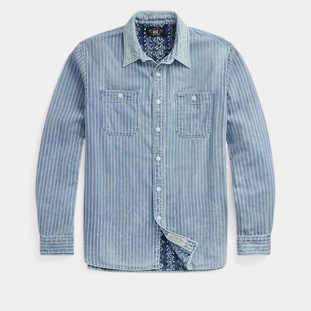 RRL 더블알엘 더블페이스 워크셔츠 M 팝니다
