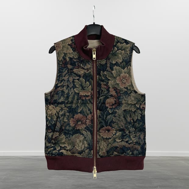 LOIS CRAYON 패턴 집업 베스트 