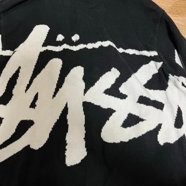 스투시 스탁 니트