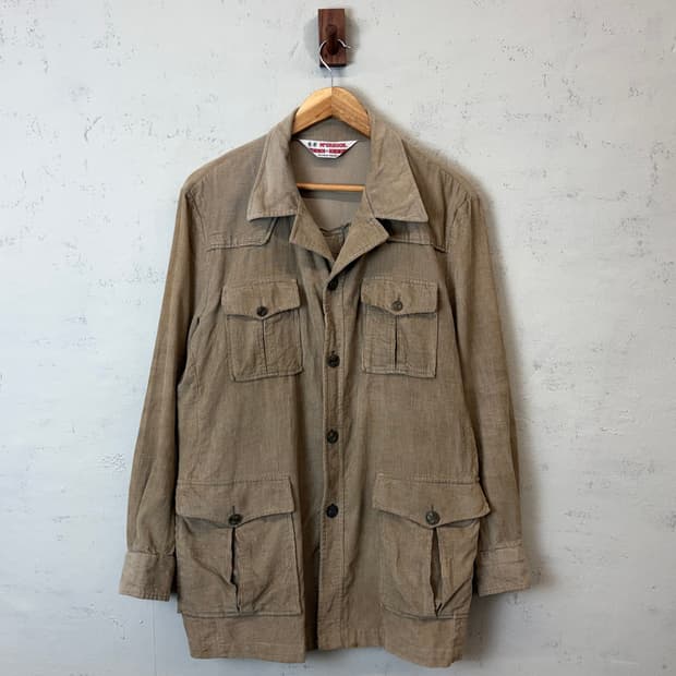 맥그리거 빈티지 코듀로이 사파리 자켓